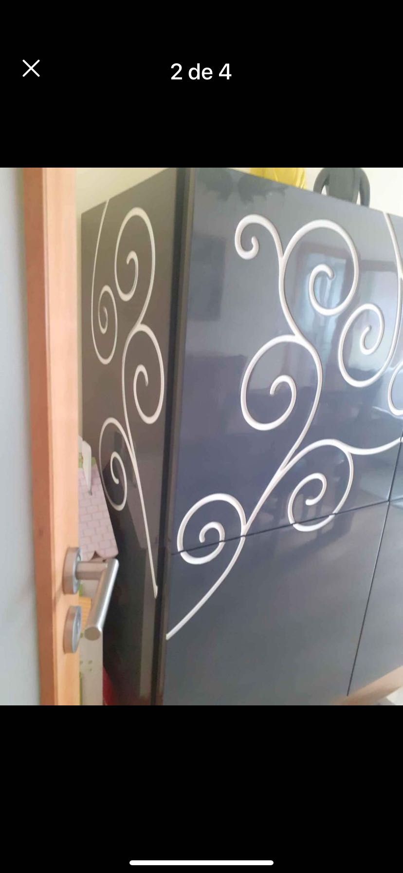 Móvel de sala lacado