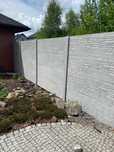 Ogrodzenie betonowe dwustronne o wys. 2,0 m