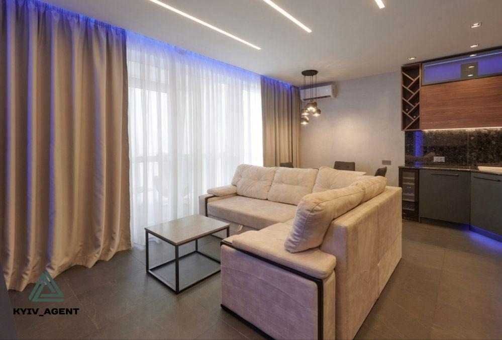 Вид на Дніпро !!! Велика 3-кімнатна (2 окремі спальні) ЖК Зарічний !