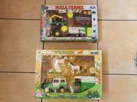 Farma zestaw zestawy figurek dla dzieci traktor 2 sztuki