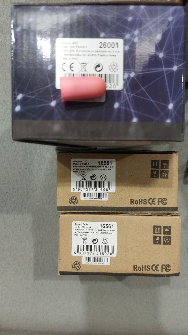 Monitoring rejestrator kamera x2 kenik zestaw dahua 1tb