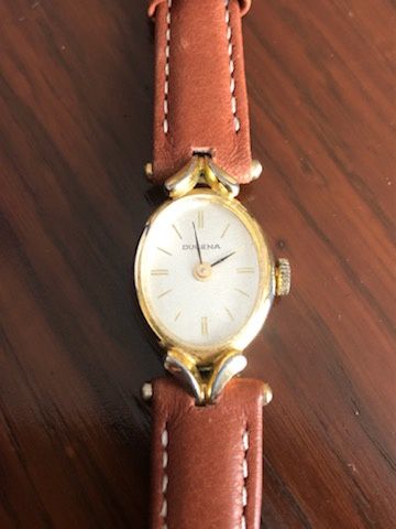 Zabytkowy zegarek damski szwajcarskiej marki Dugena Swiss Made Vintage