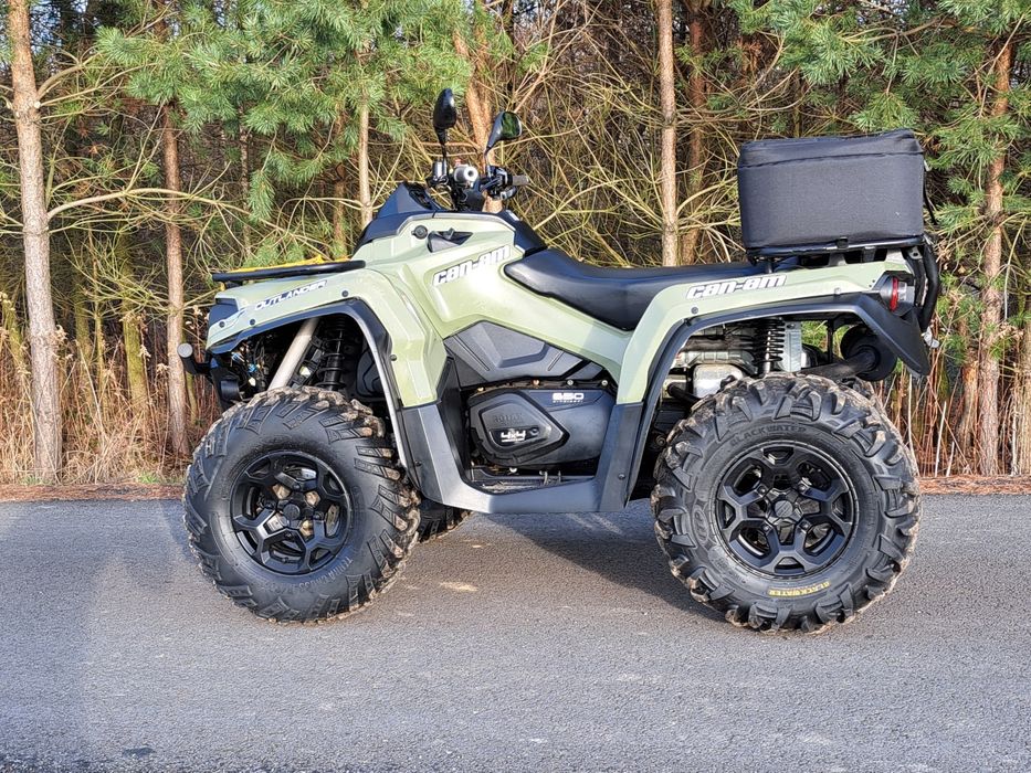 Can am Outlander 650 4x4 19r homologacja  EPS