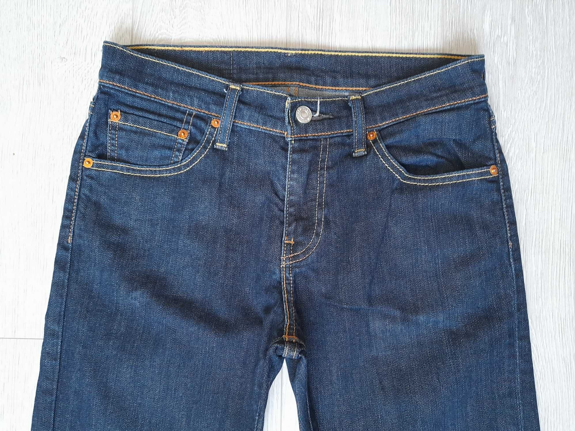 Spodnie jeansy męskie Levi's Strauss 511 W30 L32 pas 82-85 cm jak nowe