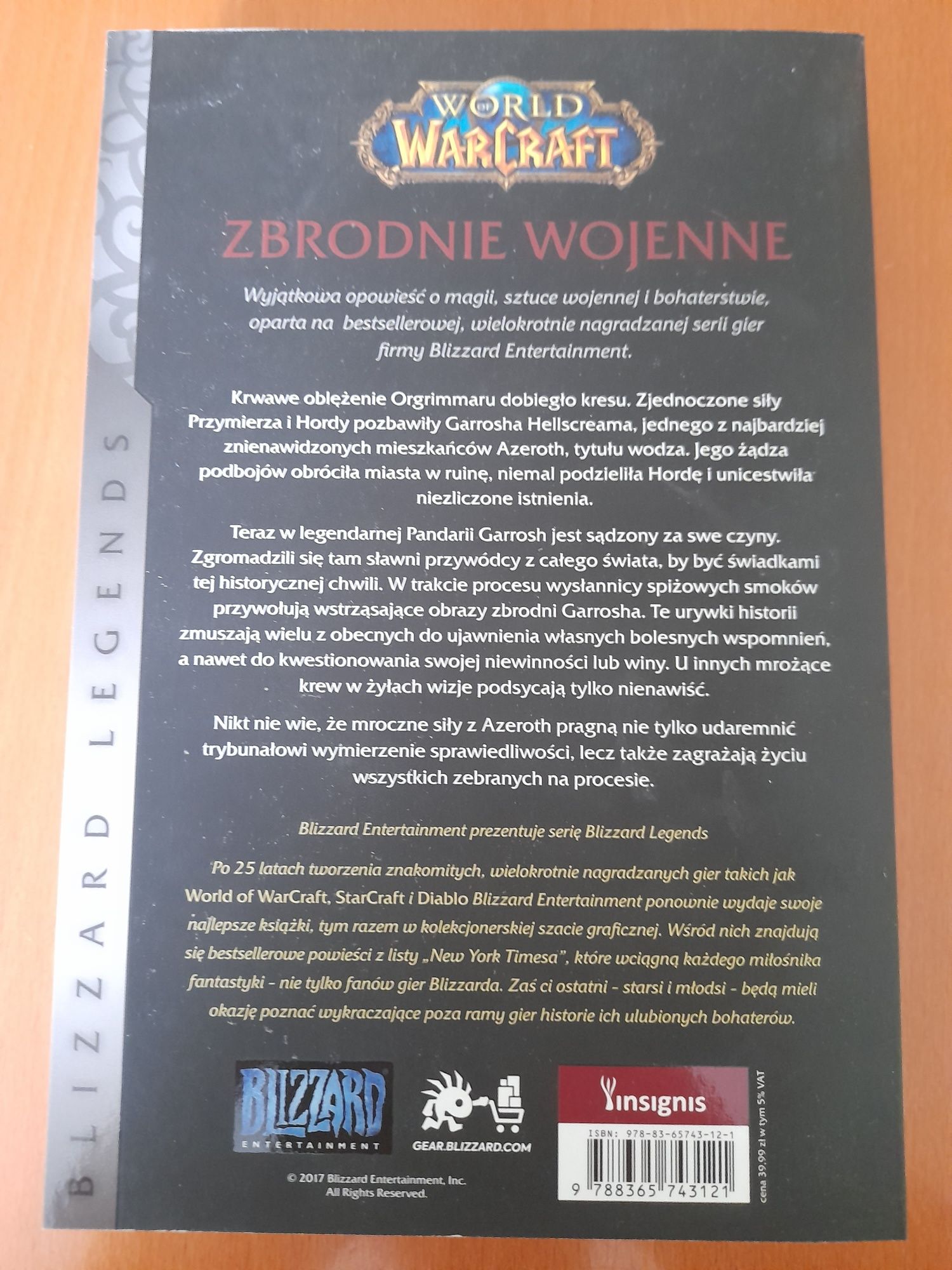 "World of Warcraft: Zbrodnie wojenne" Christie Golden