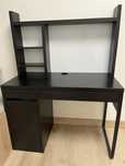IKEA biurko MICKE z nadstawką