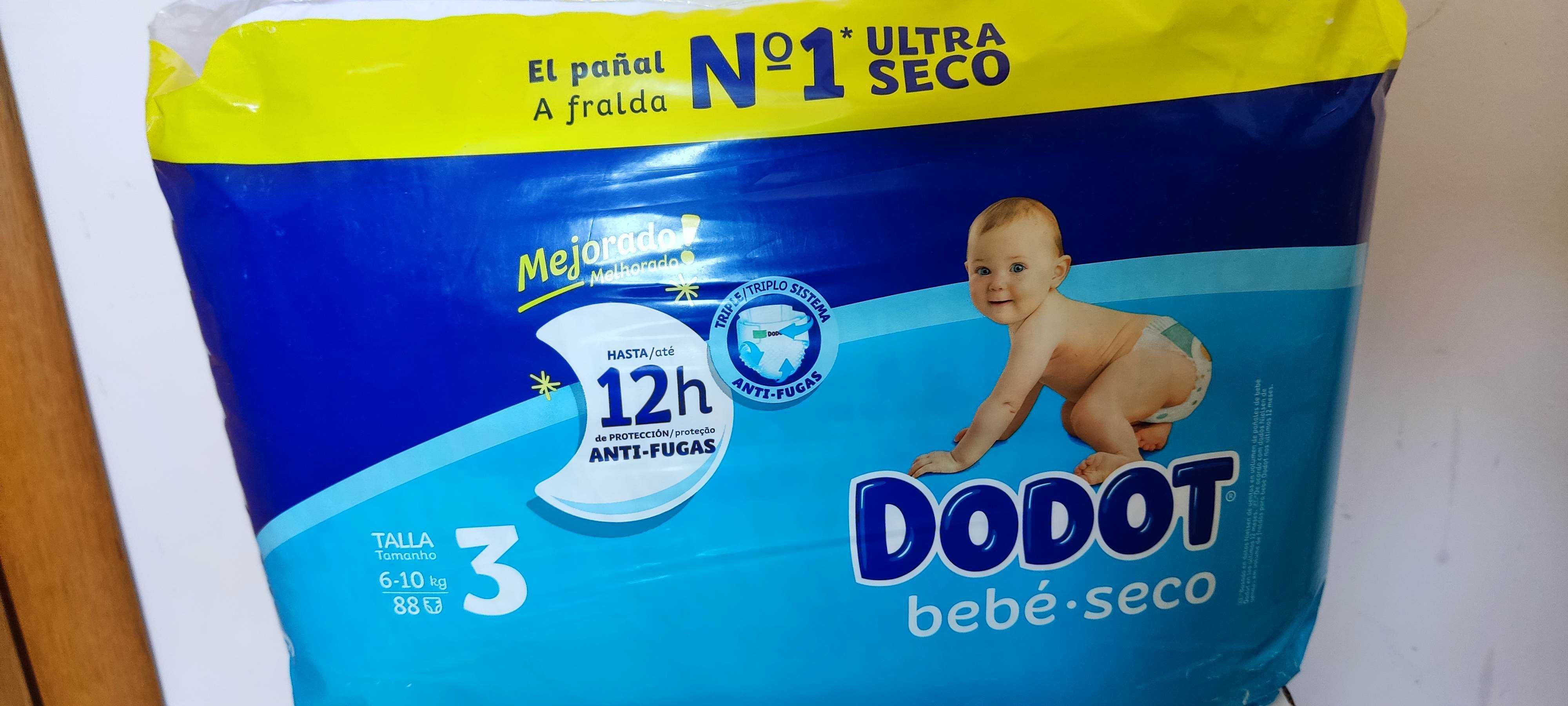 Памперсы 88 штук Dodot Nappies розмір 3 from 6-10 kg Dodot