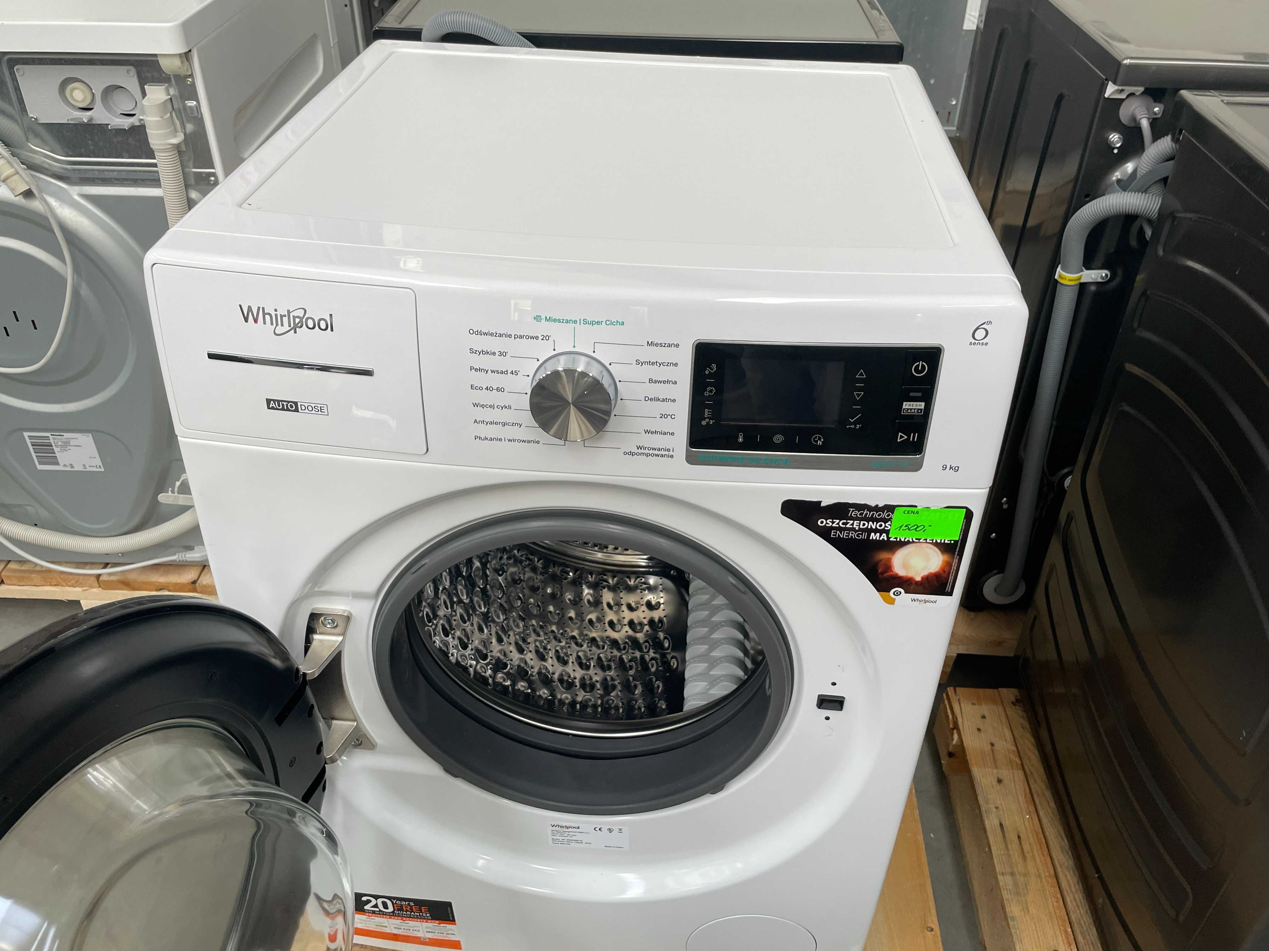 Nowa Pralka Whirlpool W7 W945WB PL 9kg 1400obr/min