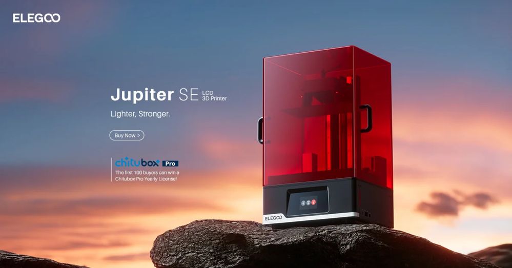 3D принтер Elegoo Jupiter SE