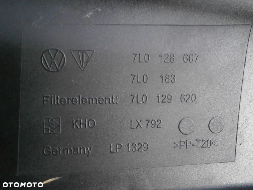 Obudowa Filtra Powietrza 7L0 Porsche Cayenne Turbo 955