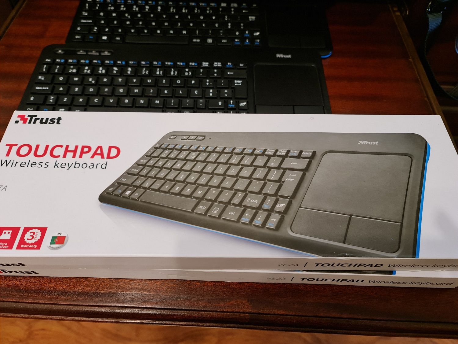 Vendo Teclado Wireless Touchpad TRUST