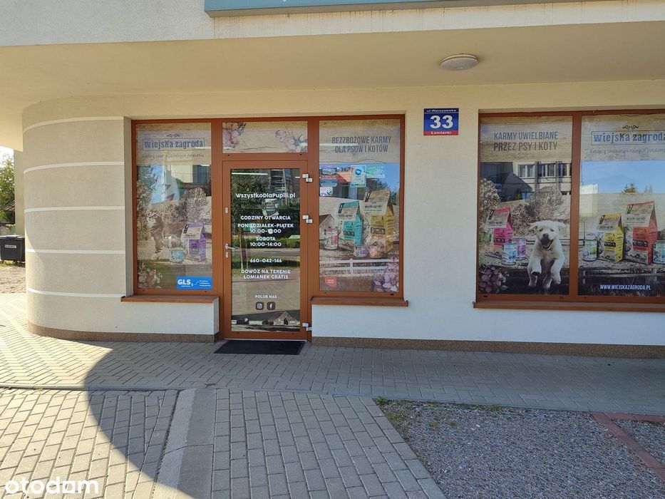 Wynajmę lokal 120 M2 w centrum Łomianek