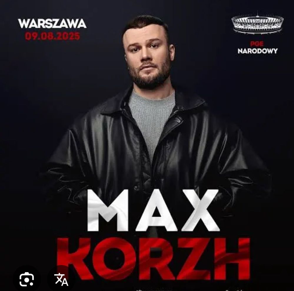 Bilety Max Korzh