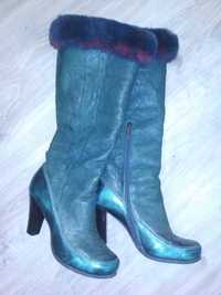 Жіночі зимові чоботи (шарф у подарунок)