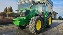 John Deere JD 6150R, 6-cyl, TLS, HCS, AutoTrac Ready, autentyczny przebieg  Finansowanie 0% na 2 lata! Przetestuj ciągnik ZA DARMO! 6140,6155,6930