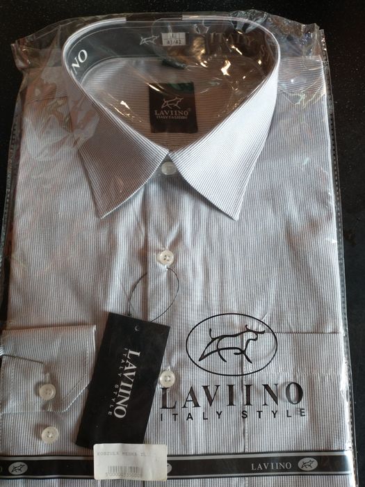 Włoska koszula męska Laviino r. 41-42