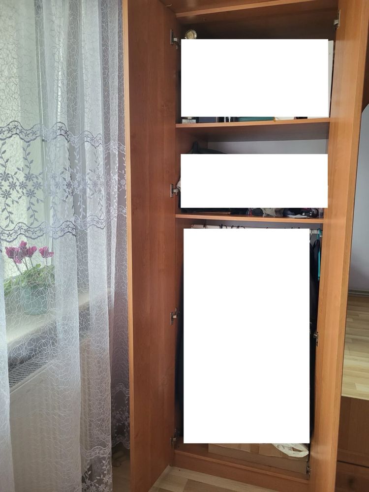 Szafa w kolorze buku 230x220x60