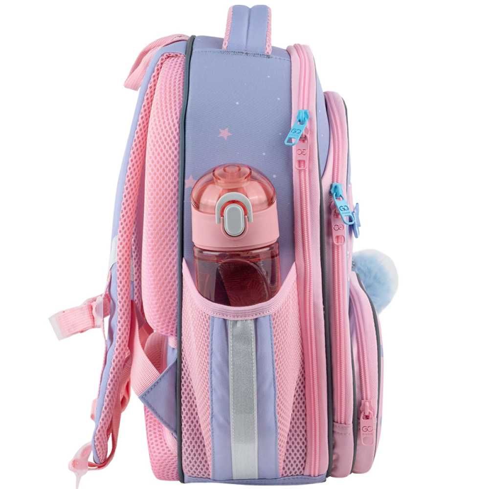 Рюкзак шкільний каркасний GoPack Education Lovely Bears + пляшка KIte