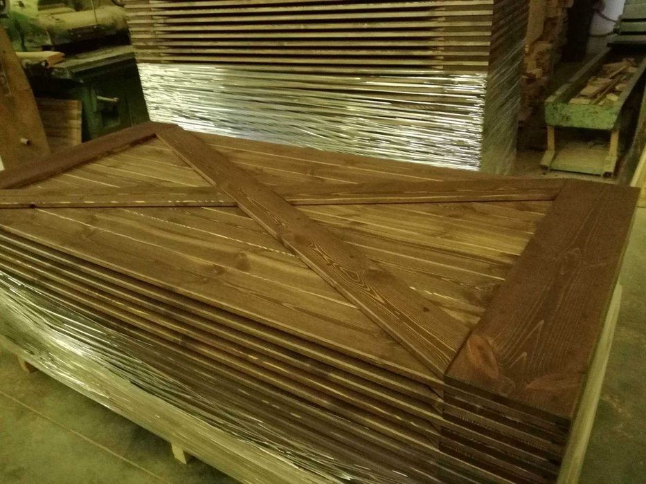 Drzwi drewniane przesuwne RUSTYKALNE LOFTOWE Barn Doors