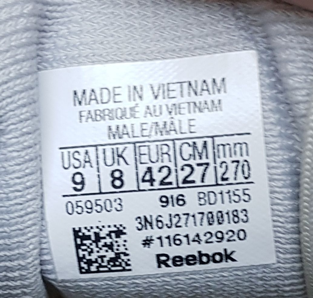 Кроссовки Dynafit Feline Ghost р.43-44/кроссовки Reebok р.42