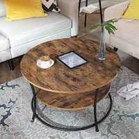 Piękny stolik kawowy drewno rustykalny