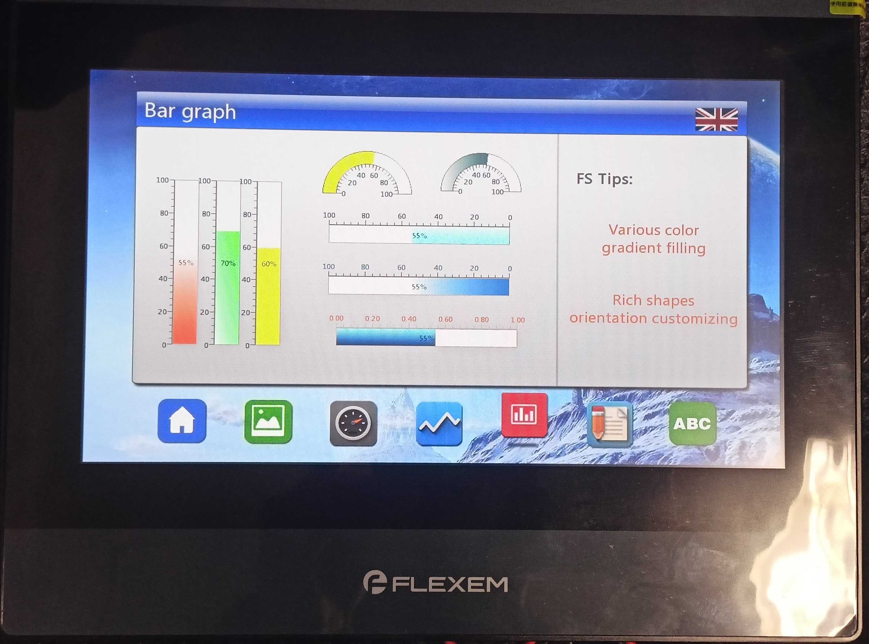 Panel HMI operatorski Flexem FE6100CE