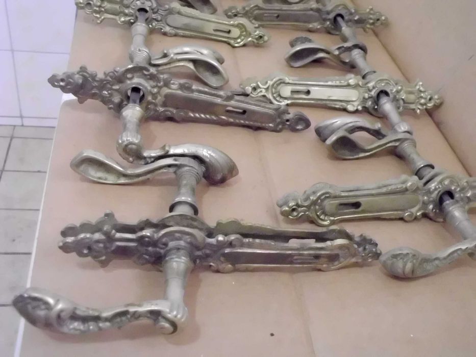 klamki do drzwi zabytkowe mosiężne