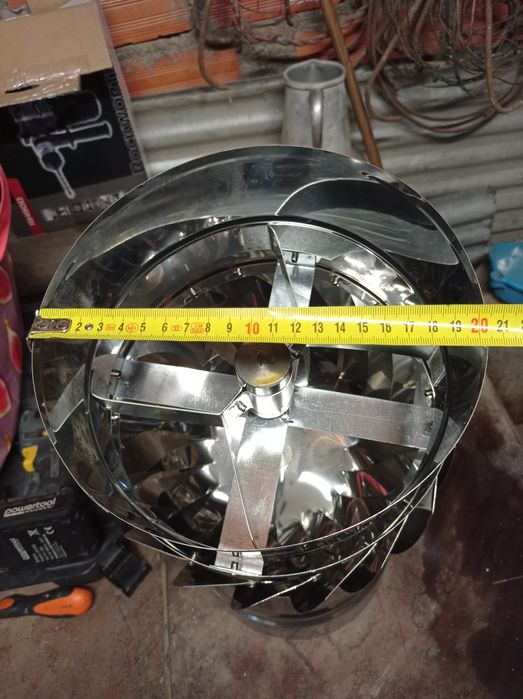 Girândola inox 200mm ø