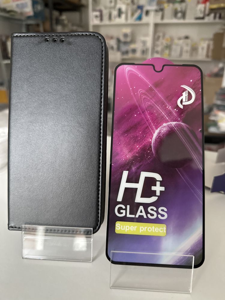 Szkło hartowane i etui zamykane do SAMSUNG A26 5G