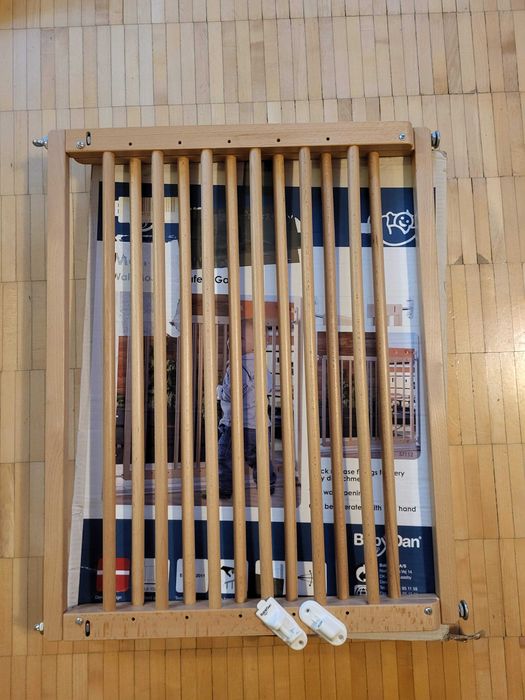 Bramka zabezpieczająca Multidan Wood Baby Dan - drewniana bez progu