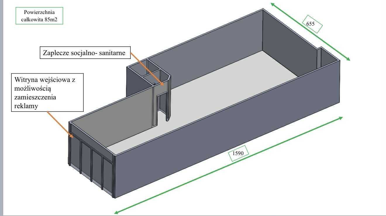 Lokale handlowo- usługowe w centrum Słupska