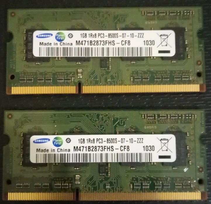 Память S0-DIM DDR3 1Gb 1066