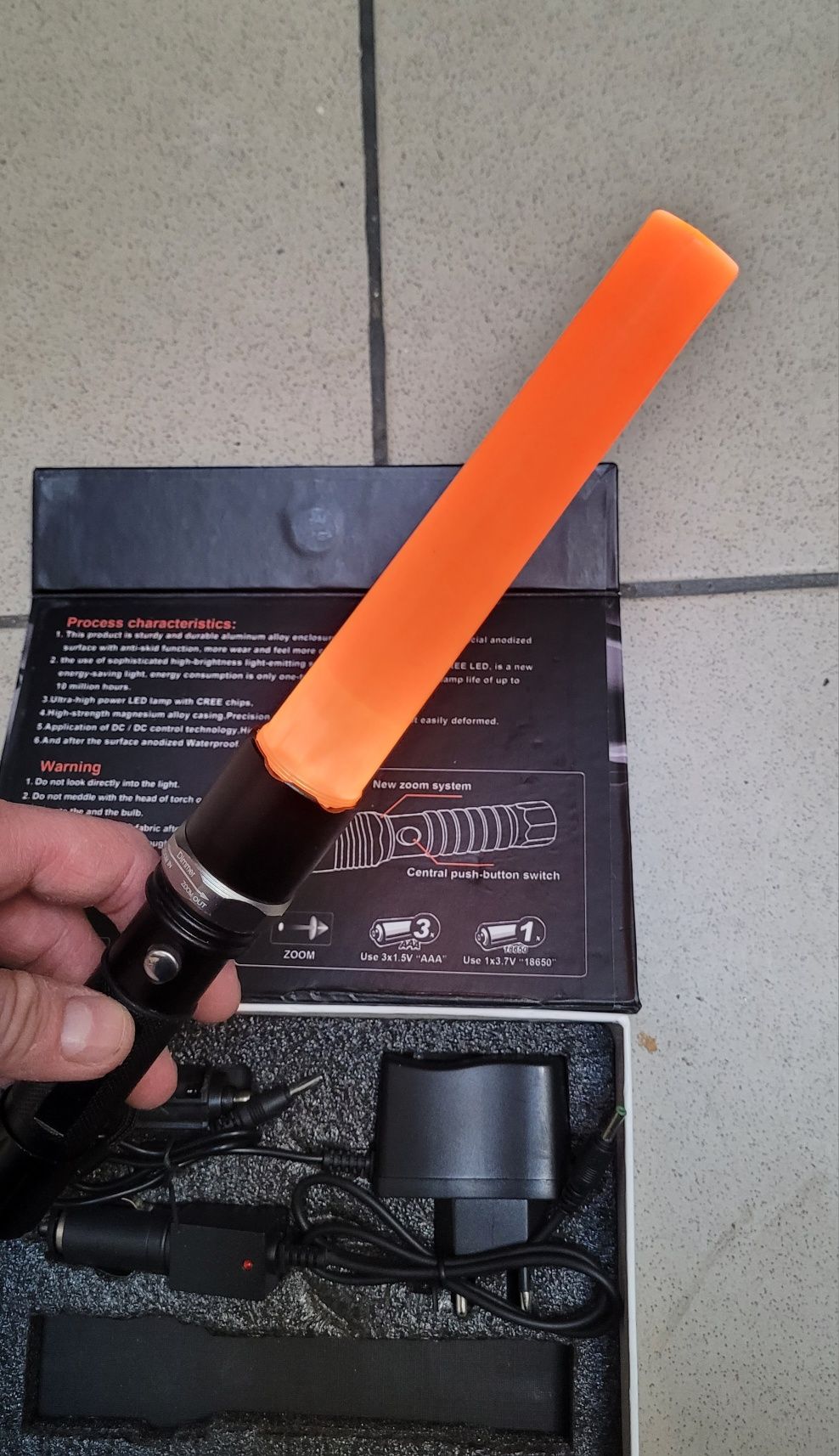 Latarka Power Style Cree LED 5000 Lumines