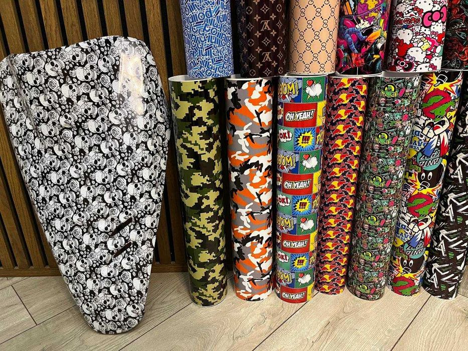 Наклейки стикери для мото та авто Sticker boombing, jdm Рулон 100х50см