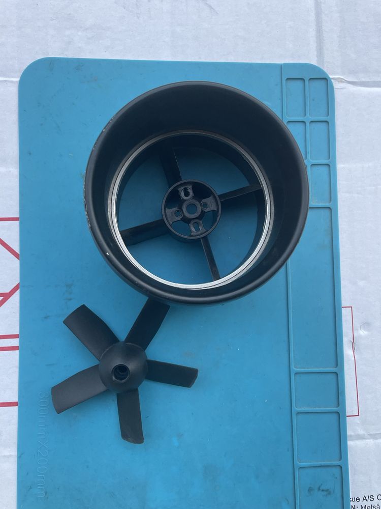 Sprzedam EDF Turbina RC 5 łopatek 90 wzmocnienie alu