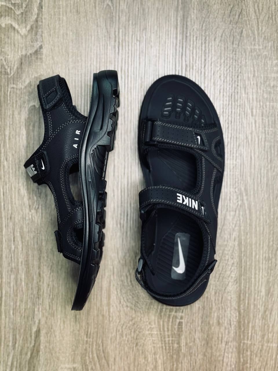 МУЖСКИЕ сандалии Nike сандалии чёрного цвета Найк 40-45