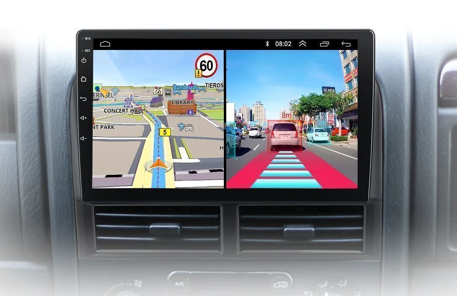 Radio do Jeep Grand Cherokee WJ 1998 - 2004 z Android Auto i CarPlay