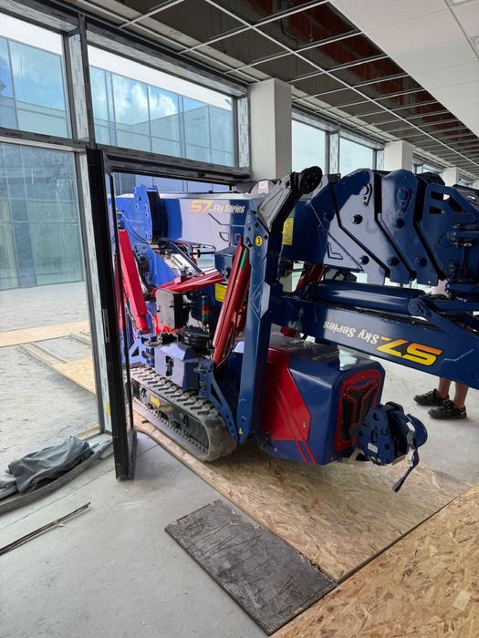 Mini żuraw „pająk” – wynajem z operatorem OD ZARAZ Legnica/Dolny Śląsk