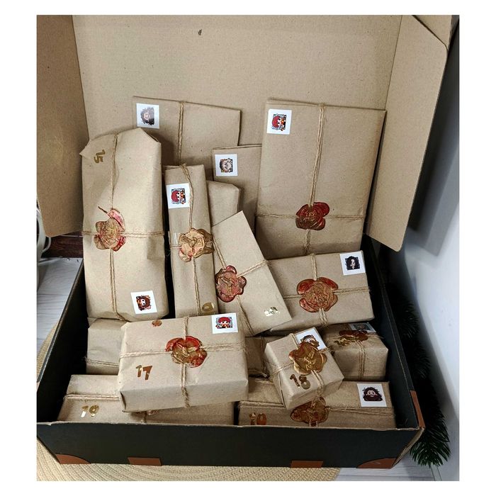 Чарівний адвентка календар Гаррі Поттер, новорічний подарунок. Пишіть