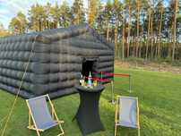 Namiot imprezowy mobilny klub, dmuchany klub namiot dmuchany jbl laser