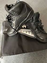 Кроссовки Nike air Jordan 5 retro premium black