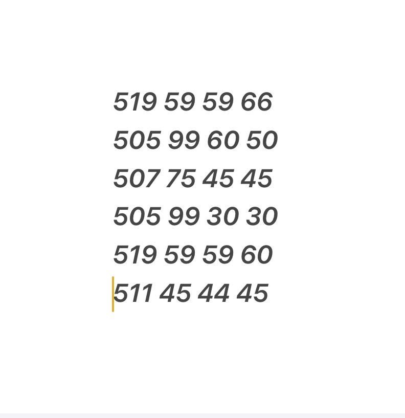 Złote numery Orange/T-mobile/Proste numery
