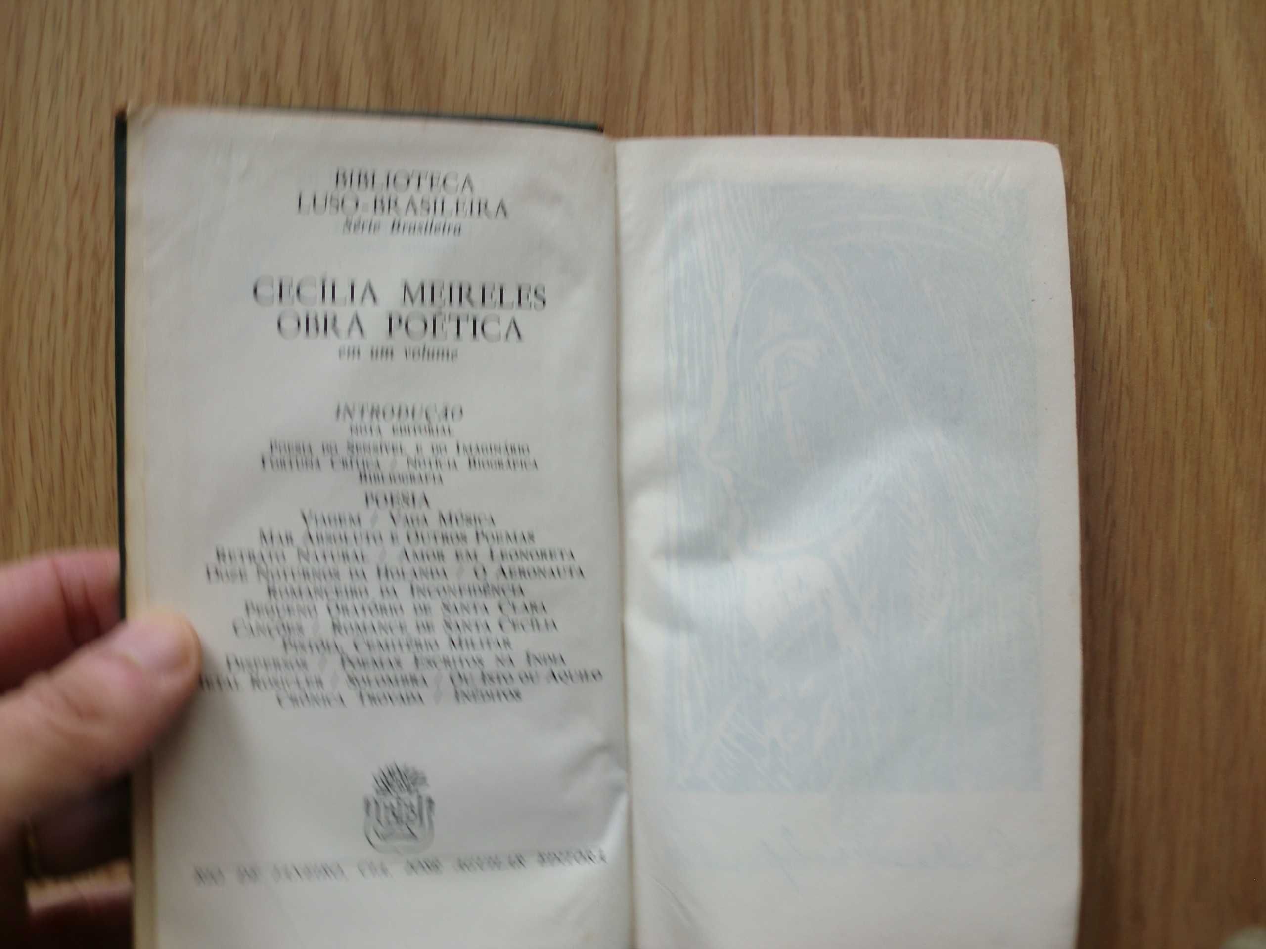 Obra Poética
de Cecília Meireles - Volume único