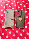 ELEGANCKIE Motorola Edge 50 Fusion Etui kabura cabura zamykane damskie
