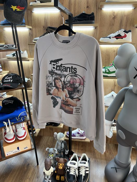 Світшот ENFANTS RICHES “Limit the people” Grey