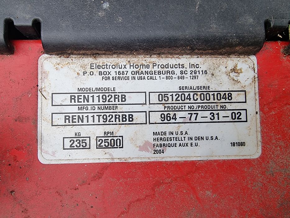 Traktorek kosiarka Uniropa Elektrolux Husqvarna USA z koszem