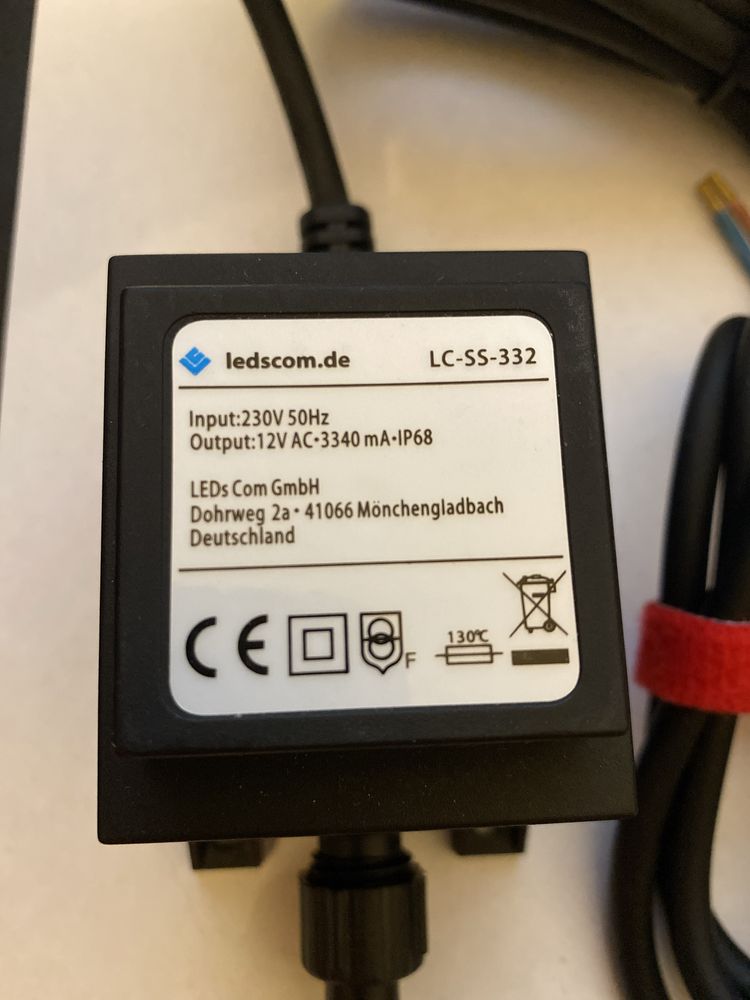 Transformator LED ledscom.de LC-SS-332 36W IP68