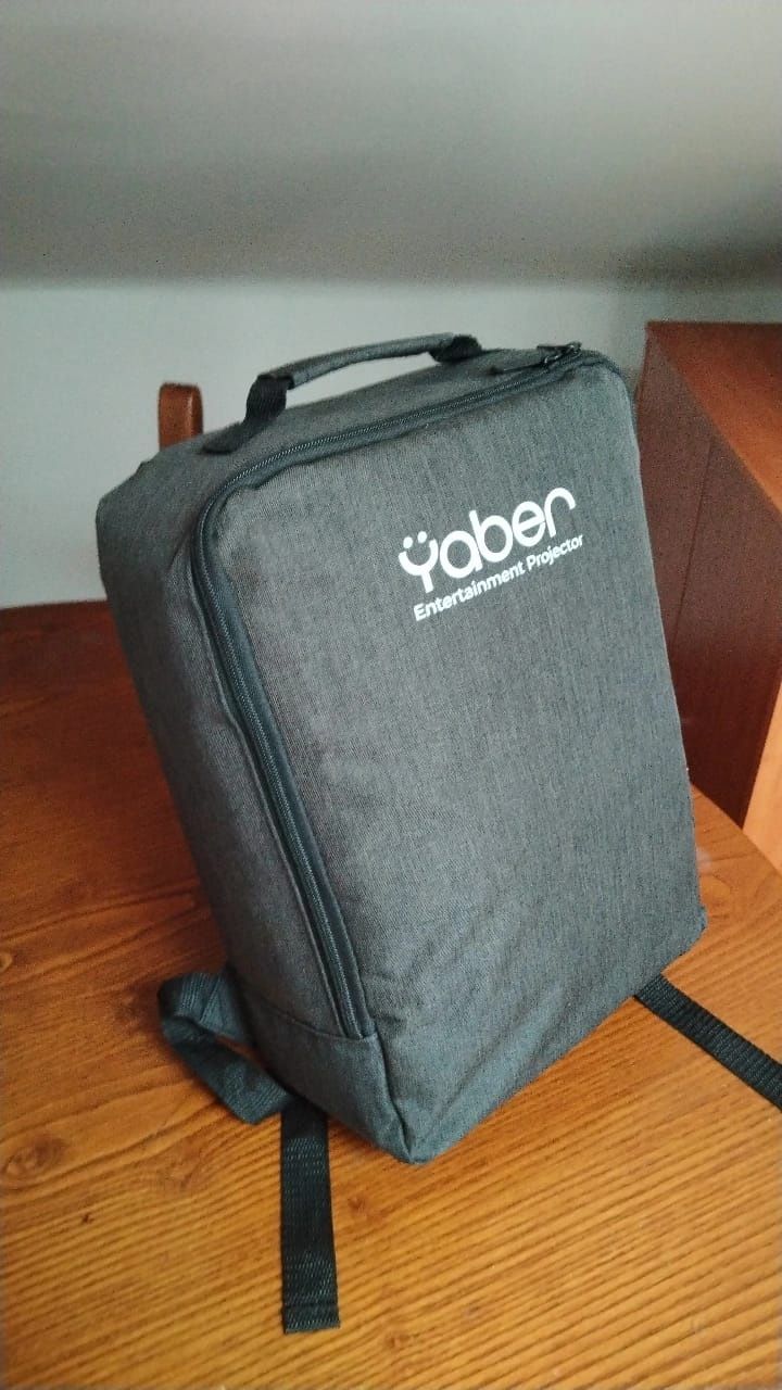 Projector Yaber Pro V7, semi-novo, + oferta de Tela