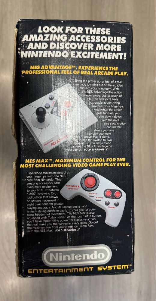 Nintendo Entertaiment System Action Set NES 1985