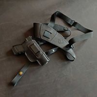 Шкіряна кобура для Glock 19, оперативна кобура для Glock, кобура Глок